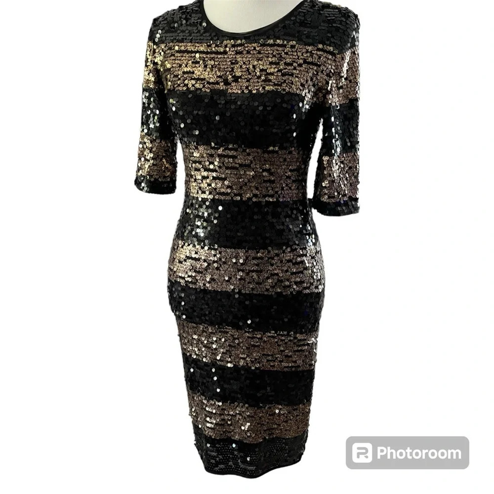 BCBG MaxAzria sequin Dress